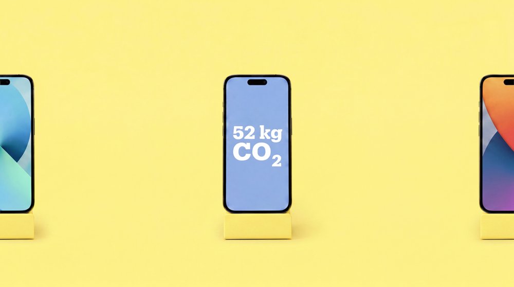 Bol Refurbished phone — 52 kg CO2 saved